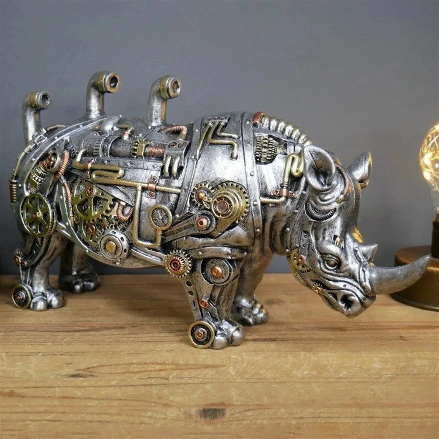 Steampunk Dierensculptuur Uniek Mechanisch Ornament