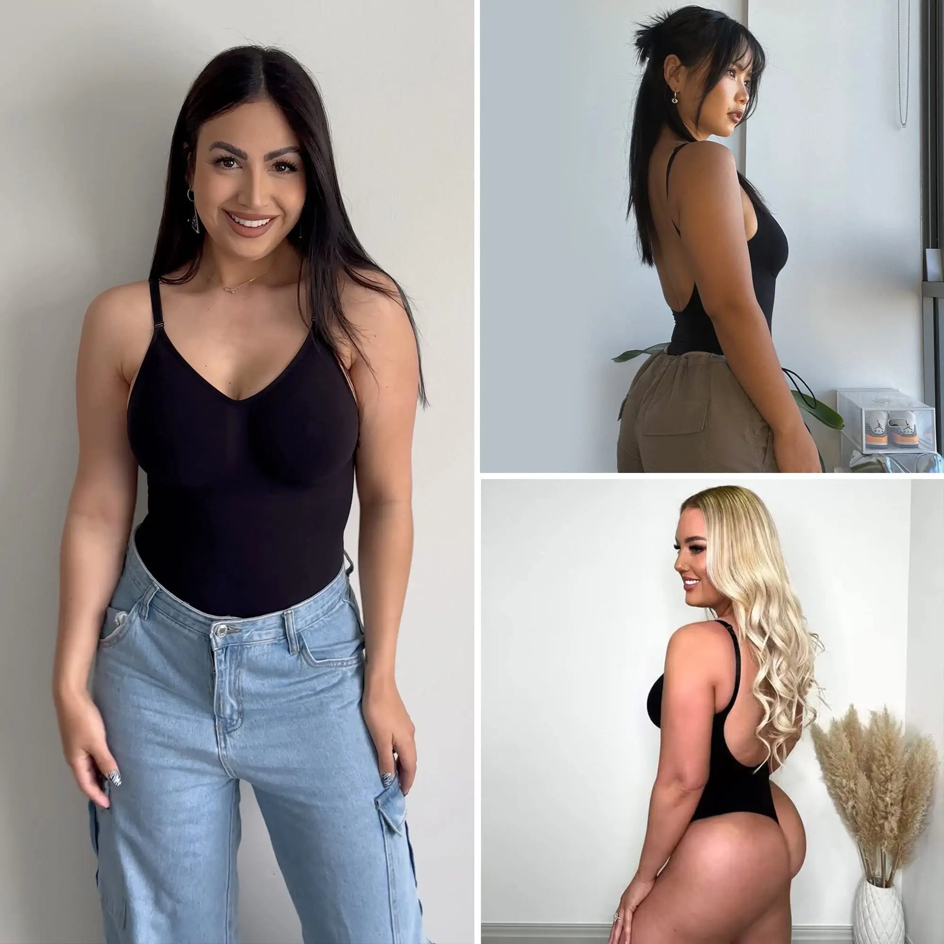 Vita™ – Dames Shapewear Top met Lage Rug en Verstelbare Bandjes Comfortabel-3