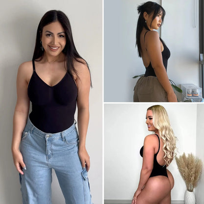 Vita™ – Dames Shapewear Top met Lage Rug en Verstelbare Bandjes Comfortabel-3
