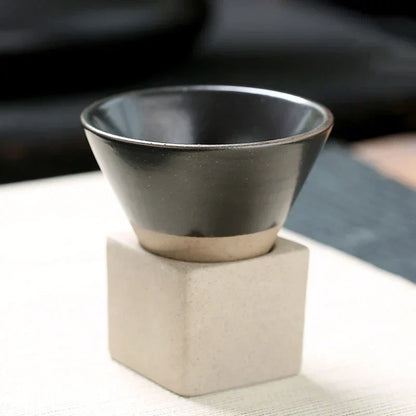 Japanse Koffie- en Theekop Handgemaakt Zen Design