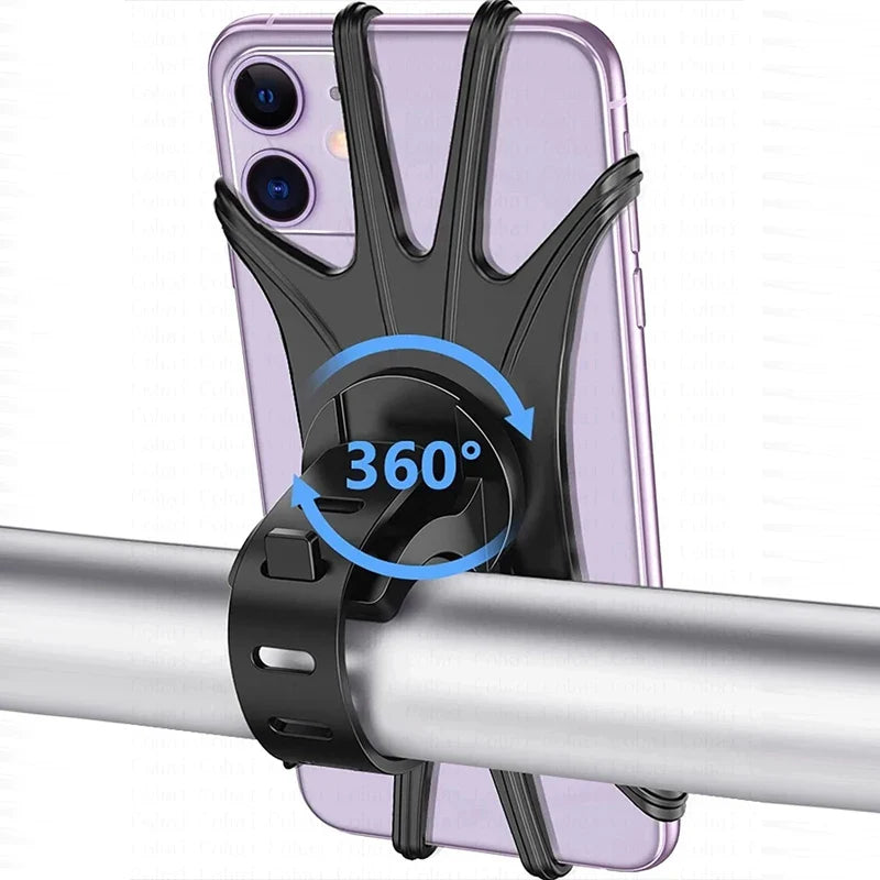 Telefoonhouder met 360° Rotatie en Luxe Grip - Velinix