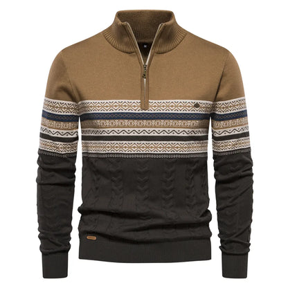 Retro Trui Heren Uniek Patroon Comfortabel Design - Velinix