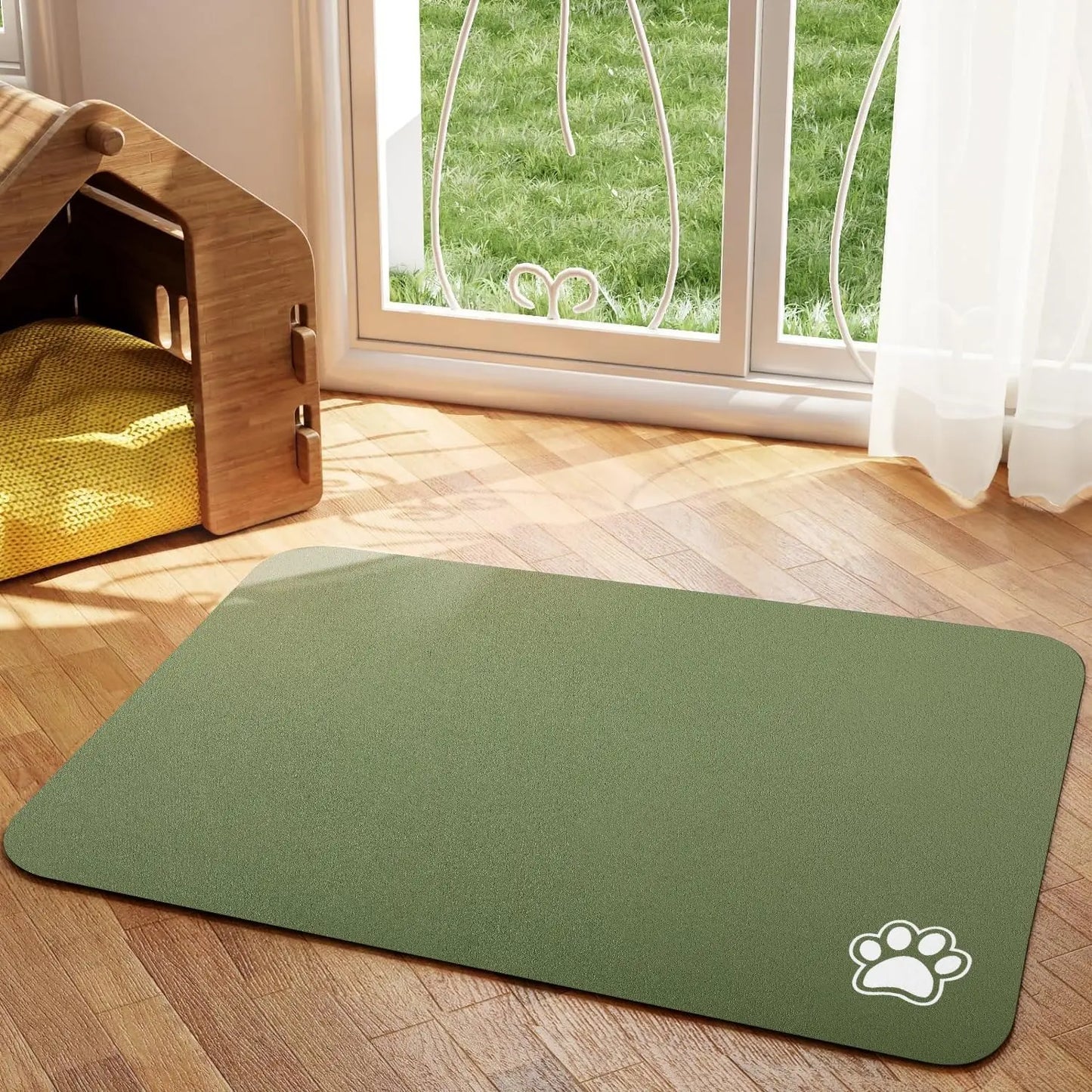 Huisdier Placemat Waterdicht en Absorberend voor Eenvoudige Reiniging
