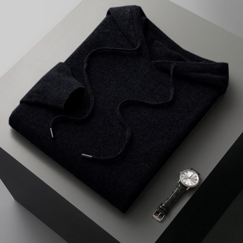 Merino Wol Hoodie Warm en Waterafstotend