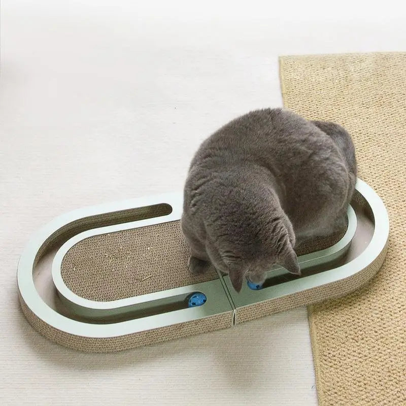 Krabbende Pallet PurrLux voor Katten met Omkeerbaar Ontwerp