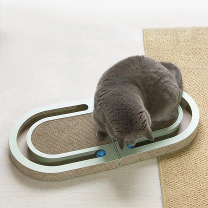 Krabbende Pallet PurrLux voor Katten met Omkeerbaar Ontwerp