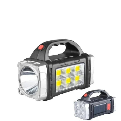 Zonne Powerbank met Zaklamp All-in-One Noodstroomset