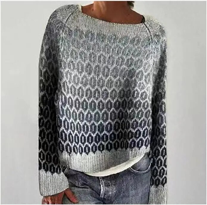 Retro Trui voor Vrouw Stijlvol en Comfortabel