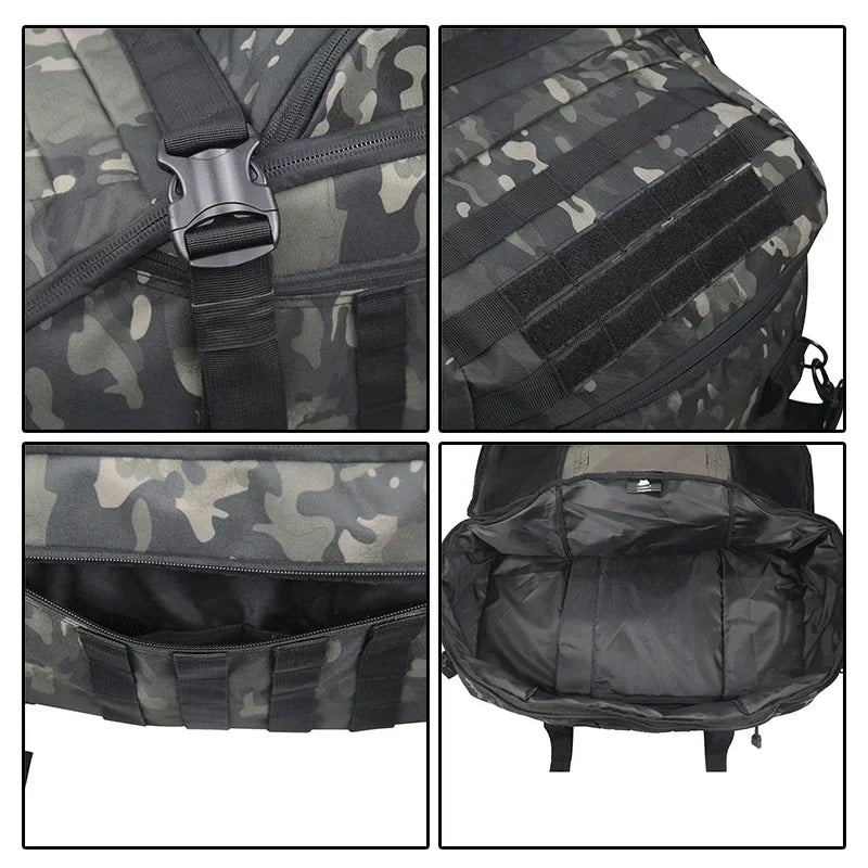 Tactische Reisrugzak Groot - Waterdicht en Robuust Duffle Bag
