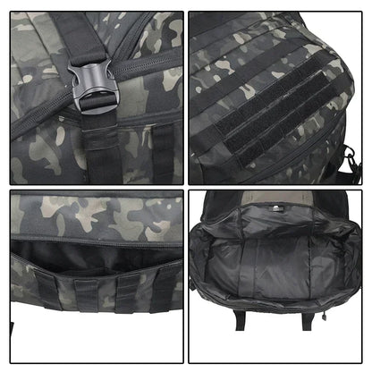 Tactische Reisrugzak Groot - Waterdicht en Robuust Duffle Bag