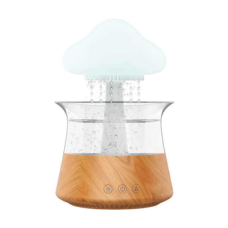 Aromadiffuser met Kleurrijk Licht en Regen Effect
