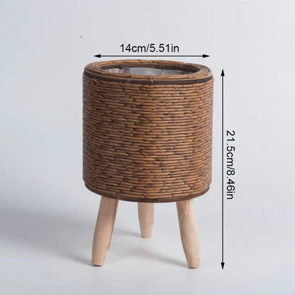 Nordica Grace Hoge Pot Scandinavisch Design Eenvoudig Wit