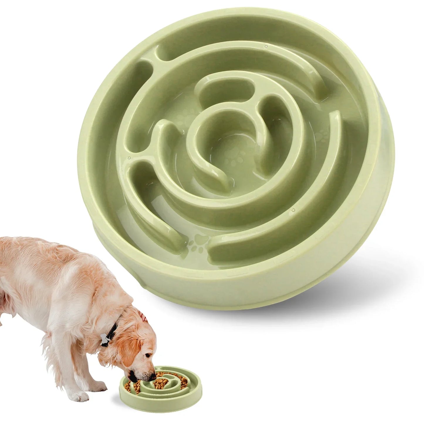 Anti-Schrokbak voor Honden en Katten, Langzaam Eten, BPA-vrij