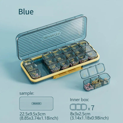 Medicijnen Organizer LuxaMed - Elegante en Praktische Medicijnendoos