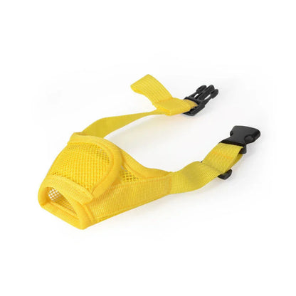 Hondenmondmasker Ademend Nylon Verstelbaar Anti-Blaf Bescherming