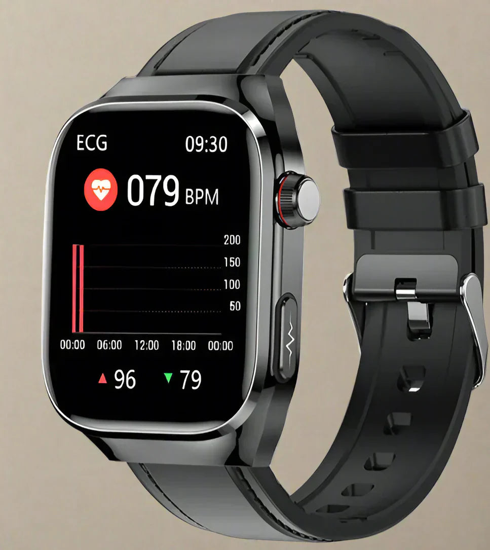 Smartwatch met ECG en Bloedglucose monitoring, Waterdicht