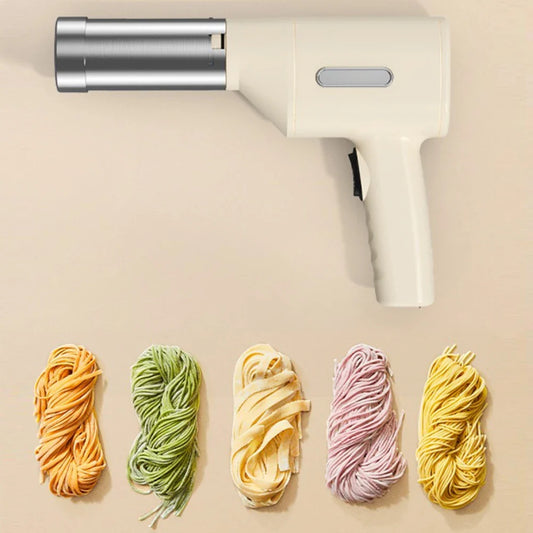 Pasta Maker Draagbaar en Oplaadbaar voor Thuisgebruik - Velinix