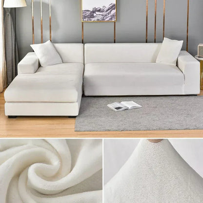 Bankhoes Fluwelen Stretch Antislip voor Thuis
