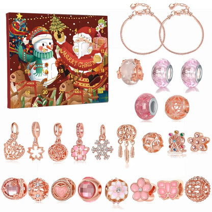 Kerst Sieraden Adventskalender met Kraal Set