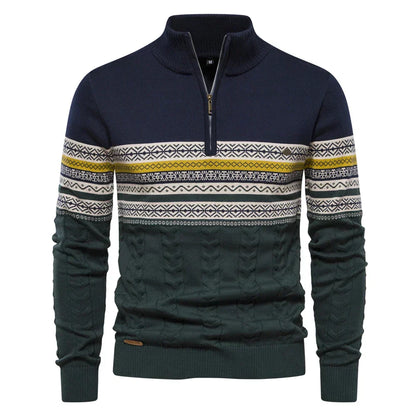 Retro Trui Heren Uniek Patroon Comfortabel Design
