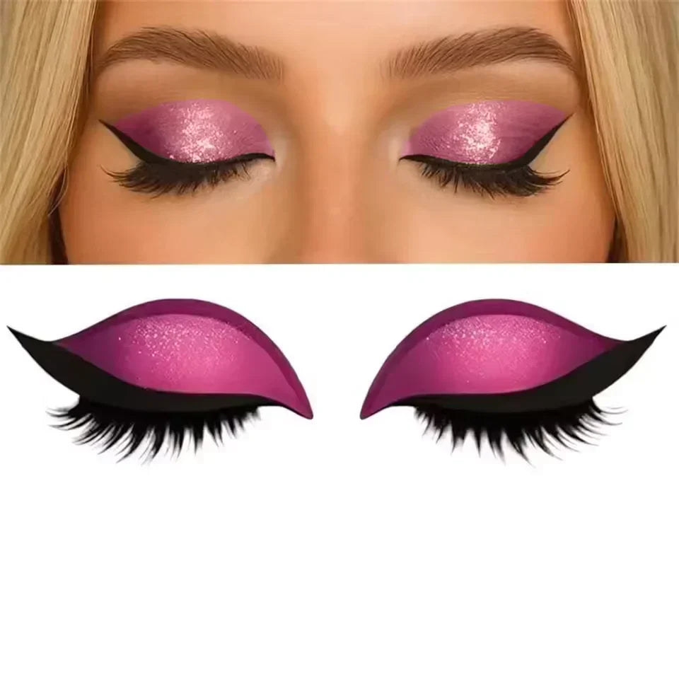 Oogstickers voor een Snelle Oogmake-up Look