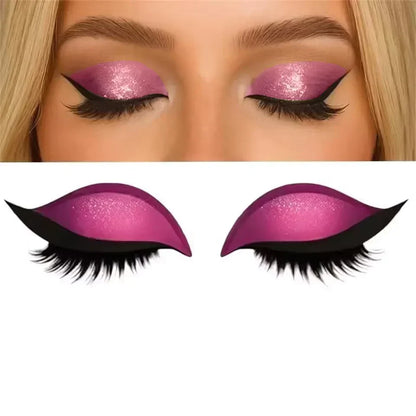 Oogstickers voor een Snelle Oogmake-up Look
