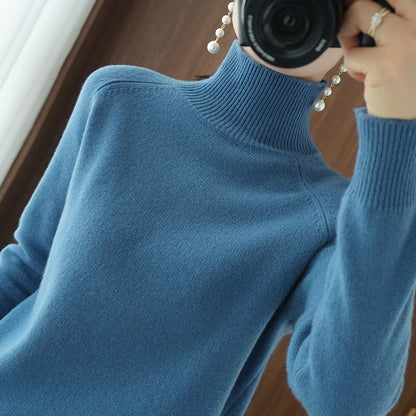 Merinowollen Sweater Warm voor Herfst en Winter