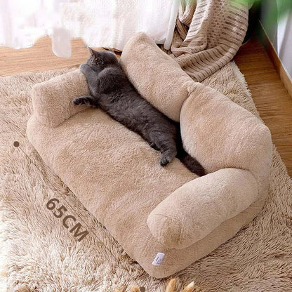 Zachte Pluche Kattenbed Warm voor Katten en Honden