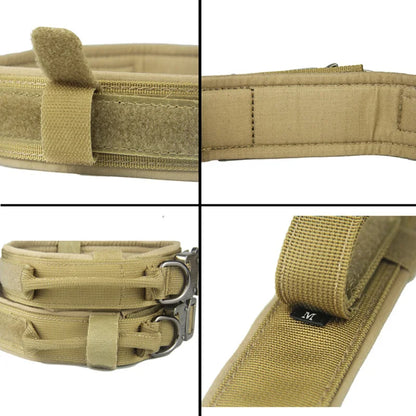 Reflecterende Hondenhalsband Set met Riem voor Training en Veiligheid