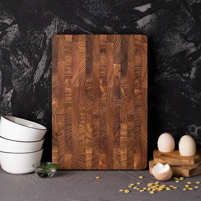 Teak Snijplank Extra Dik voor Keuken en Chef