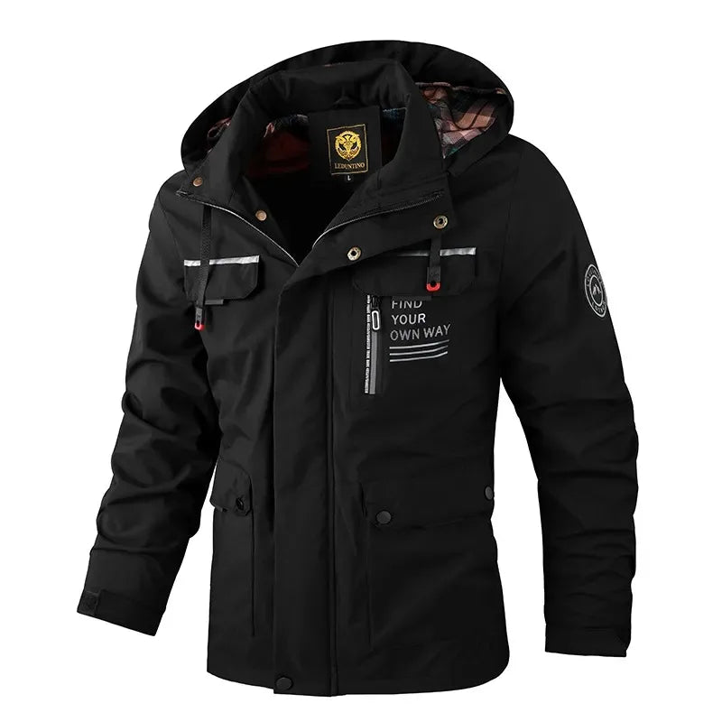 Variant image for Marcello™ – Heren Winterjas Waterdicht met Capuchon en Moderne Snit-13