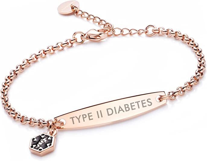 Diabetes Armband met Stemfunctie voor Noodgevallen