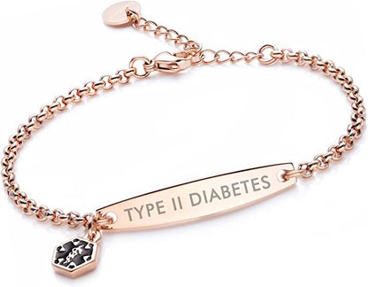 Diabetes Armband met Stemfunctie voor Noodgevallen