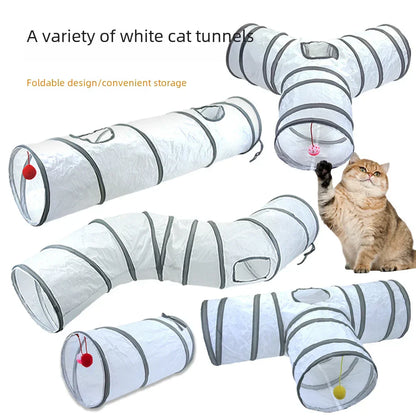 Katten Speelgoed Draken-Tunnel met Verstopplekken