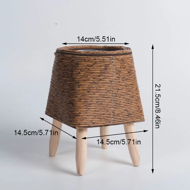 Nordica Grace Hoge Pot Scandinavisch Design Eenvoudig Wit