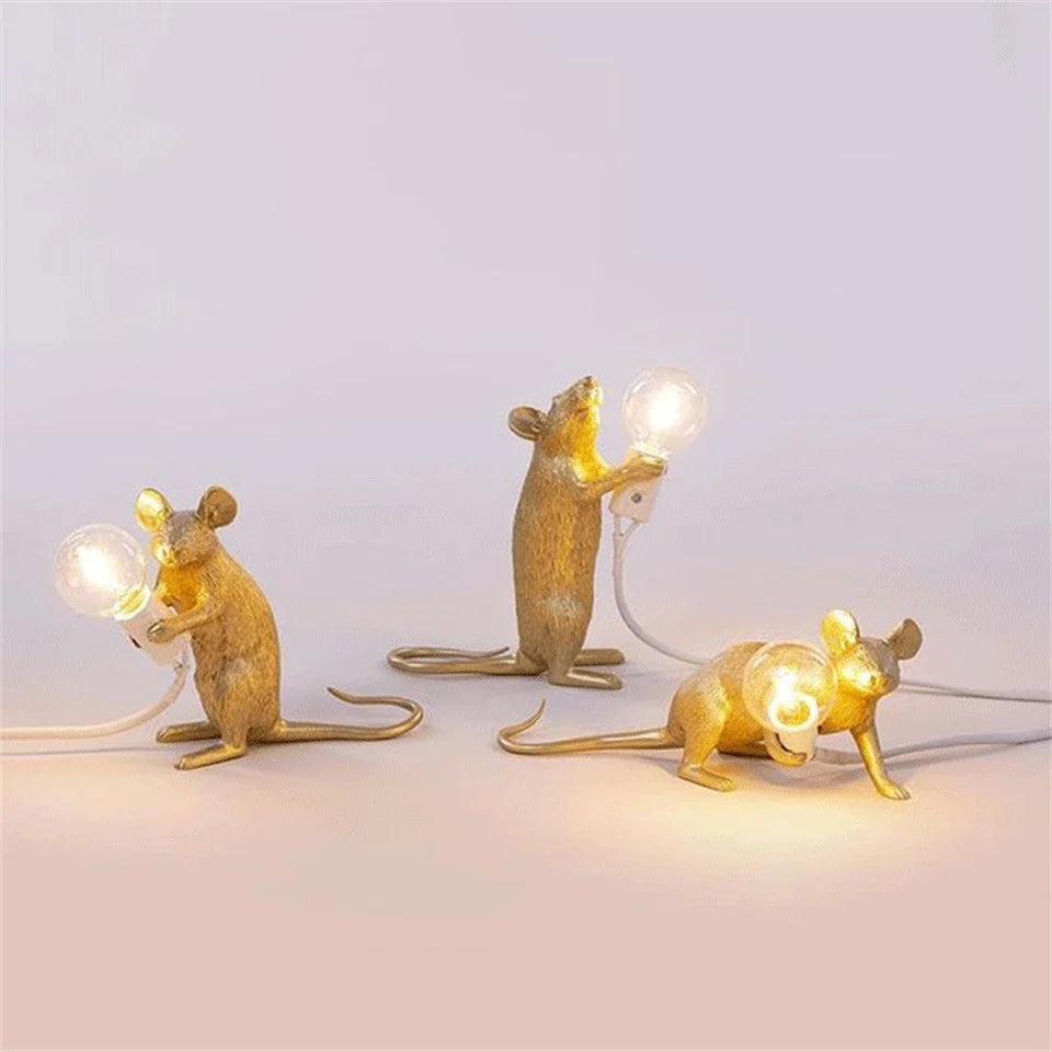 LED Tafellamp Moderne Muisvorm Design Sfeervol - Velinix