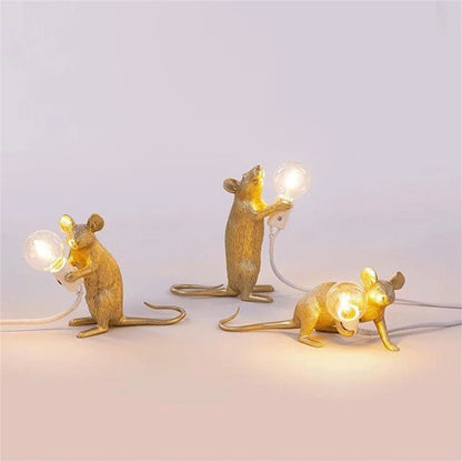 LED Tafellamp Moderne Muisvorm Design Sfeervol - Velinix