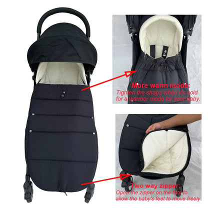 Kinderwagen Voetenzak Warm en Zacht voor Baby