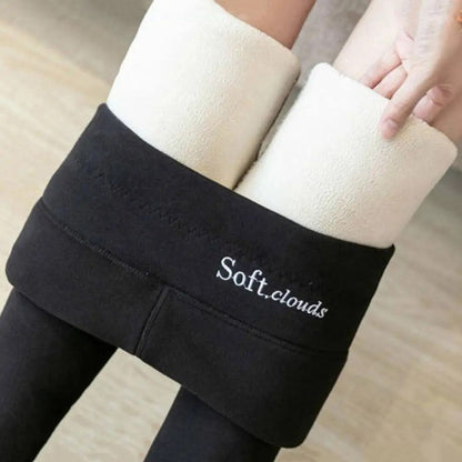 Dames Fleece Broek Warm en Comfortabel met Shaping Effect