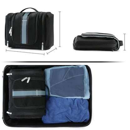 Compact Toilettas Opbergset Transparant