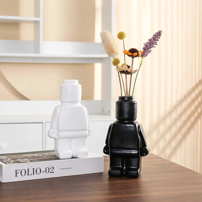 Robot Vaas Unieke Design Decoratie voor Thuis