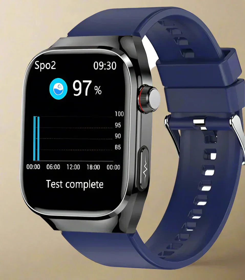 Smartwatch met ECG en Bloedglucose monitoring, Waterdicht