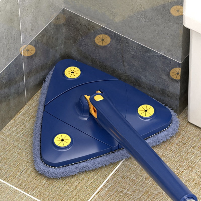 Dweilmop Flexibel Driehoekig voor Gemakkelijk Schoonmaken