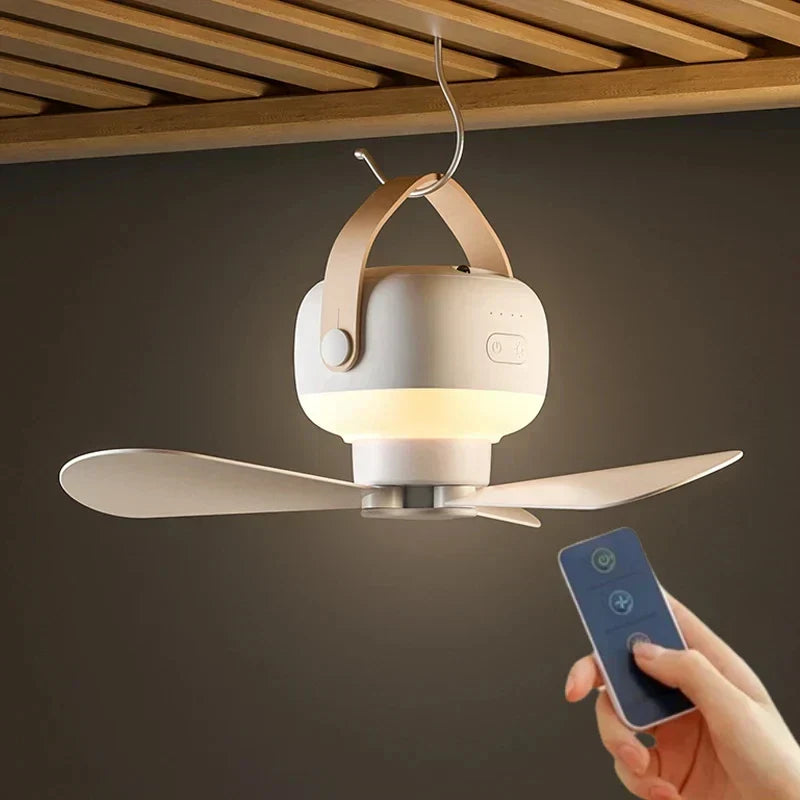 Plafondventilator met LED-verlichting Luxe Design