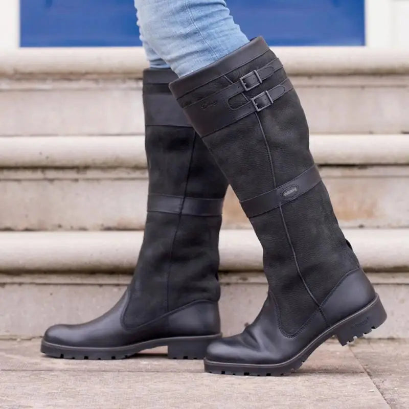 Dames Outdoor Laarzen Waterdicht Leren Hoge Schacht