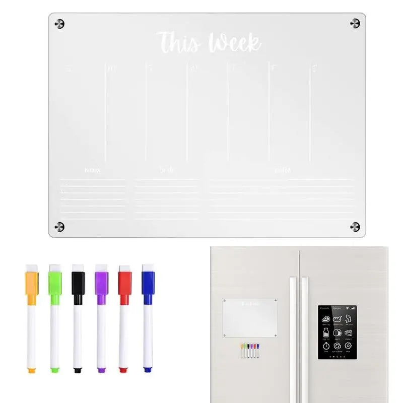 Magnetisch Planbord Doorzichtig met Luxe Uitstraling