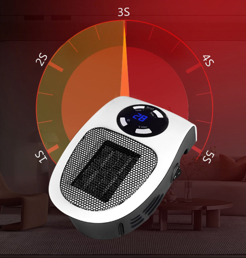 Compacte Elektrische Kachel Draagbaar Stil en Energiezuinig