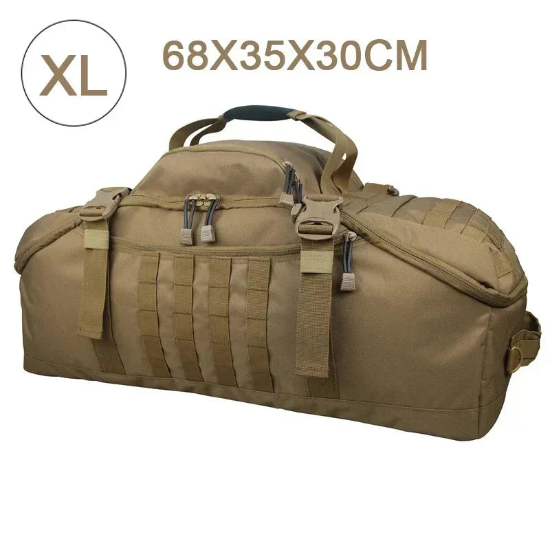 Tactische Reisrugzak Groot - Waterdicht en Robuust Duffle Bag