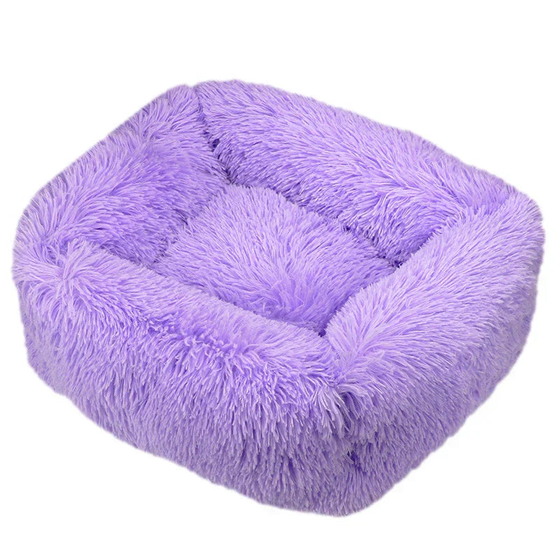 Pluche Hondenbed Luxe Wasbaar voor Honden en Katten