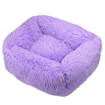Pluche Hondenbed Luxe Wasbaar voor Honden en Katten